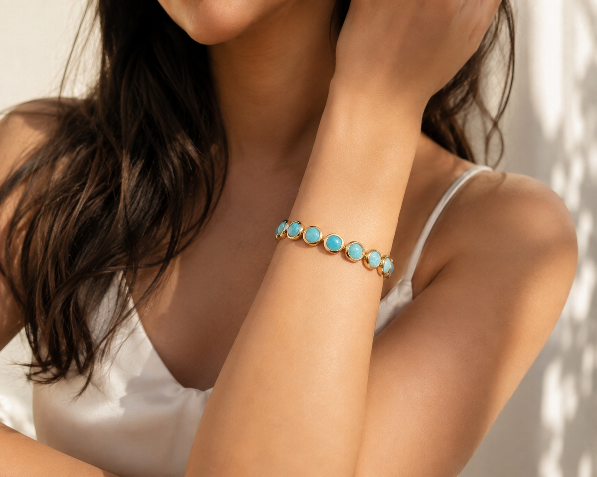 PULSERA CIELO TURQUEZA